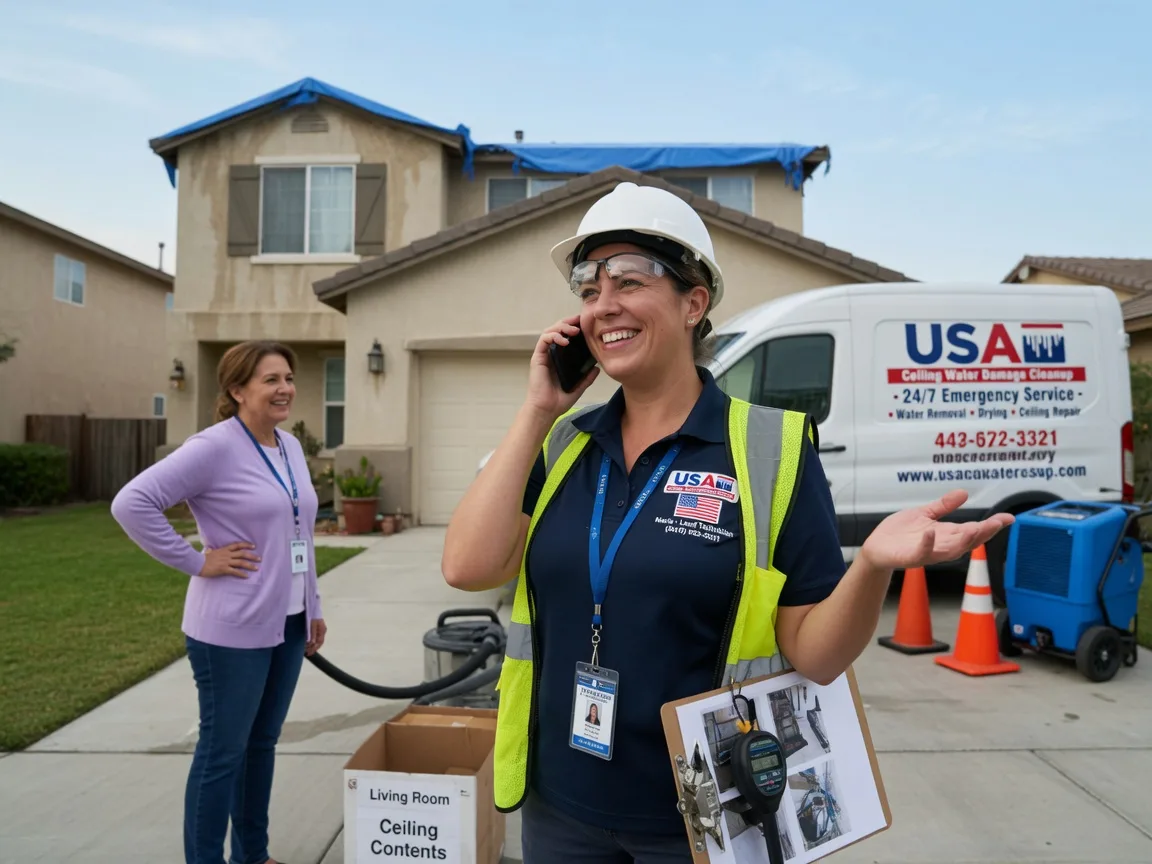 Ceiling Water Damage Restoration Manchester, WA FAQs